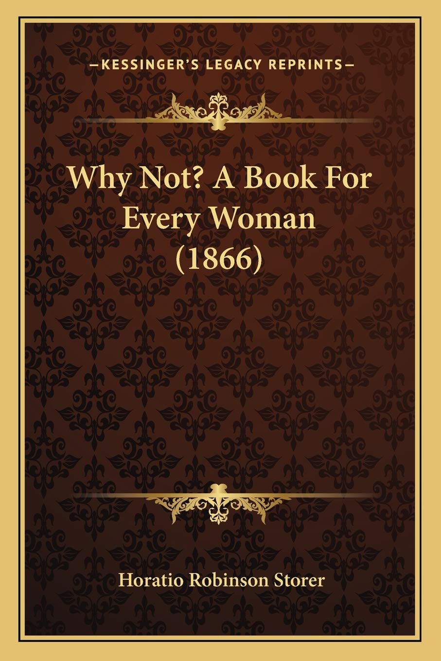 Why Not? A Book For Every Woman