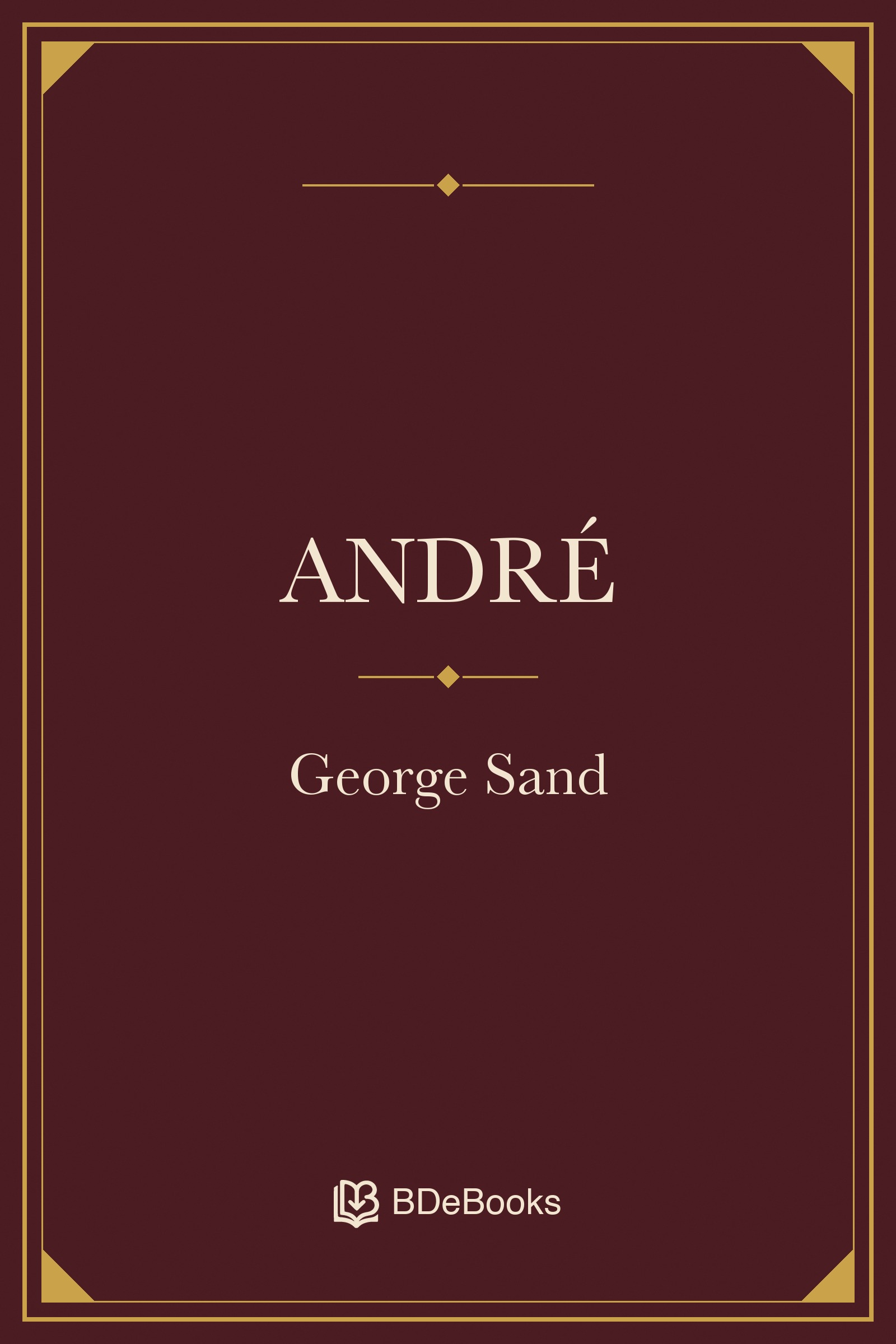 André by George Sand, book cover