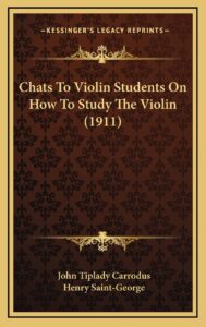 Chats To Violin Students On How To Study The Violin