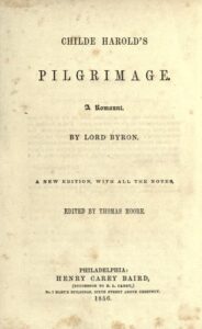 Childe Harold's Pilgrimage