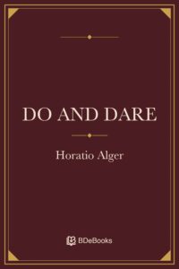 Do and Dare by Horatio Alger, book cover