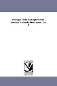 Passages from the English notebooks