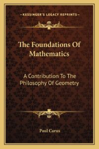 The Foundations Of Mathematics