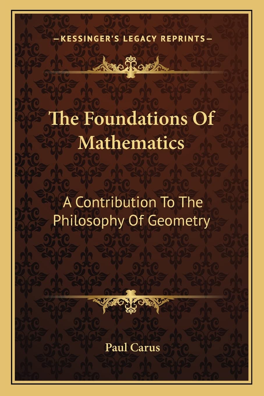 The Foundations Of Mathematics