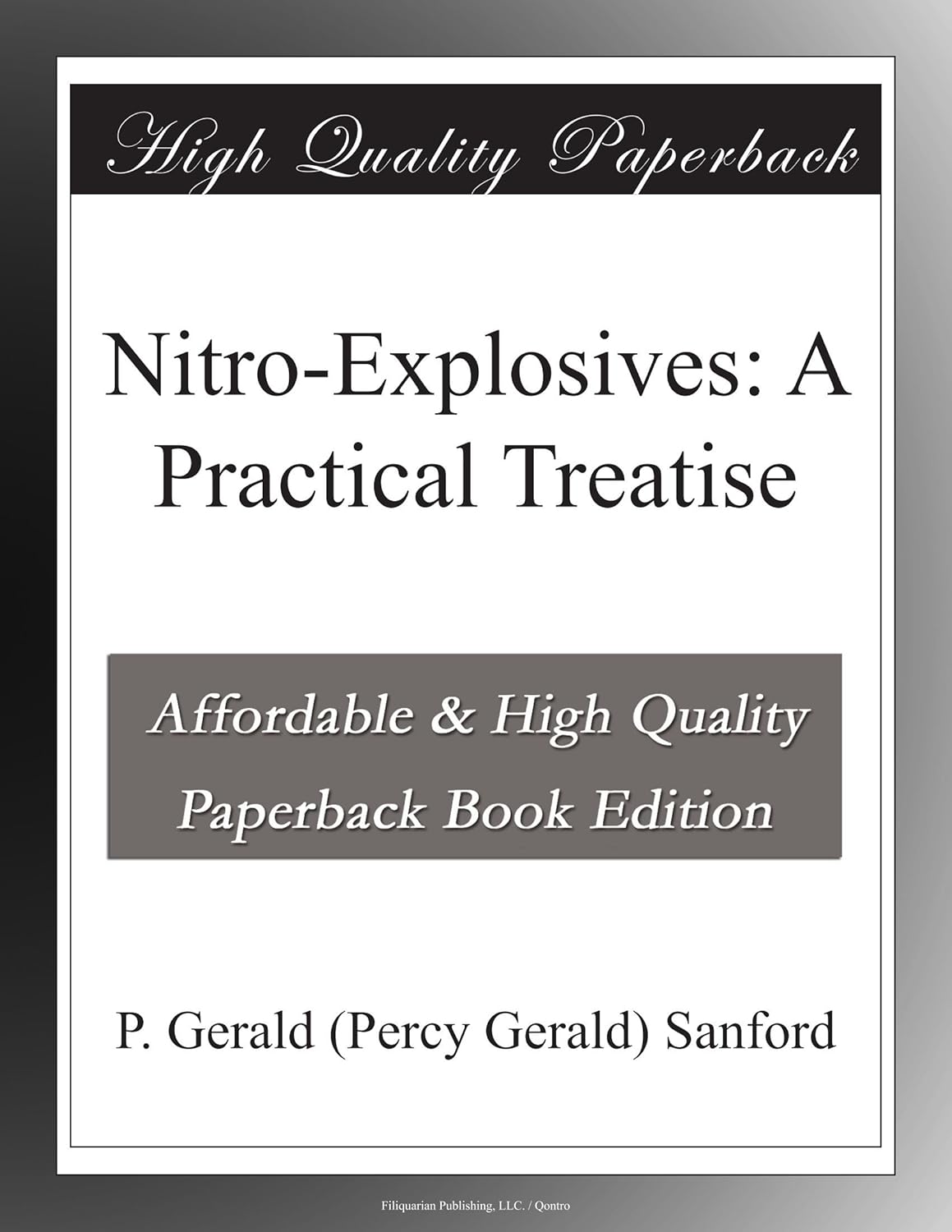 Nitro-Explosives