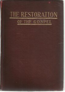 Restoration of the Gospel