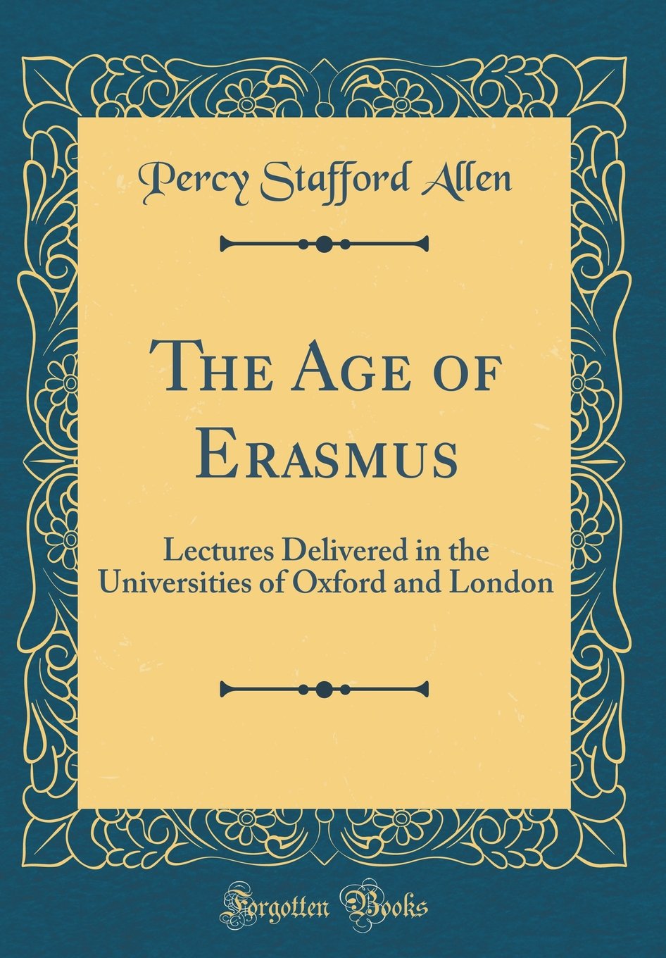 The Age of Erasmus