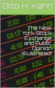 The New York Stock Exchange and Public Opinion