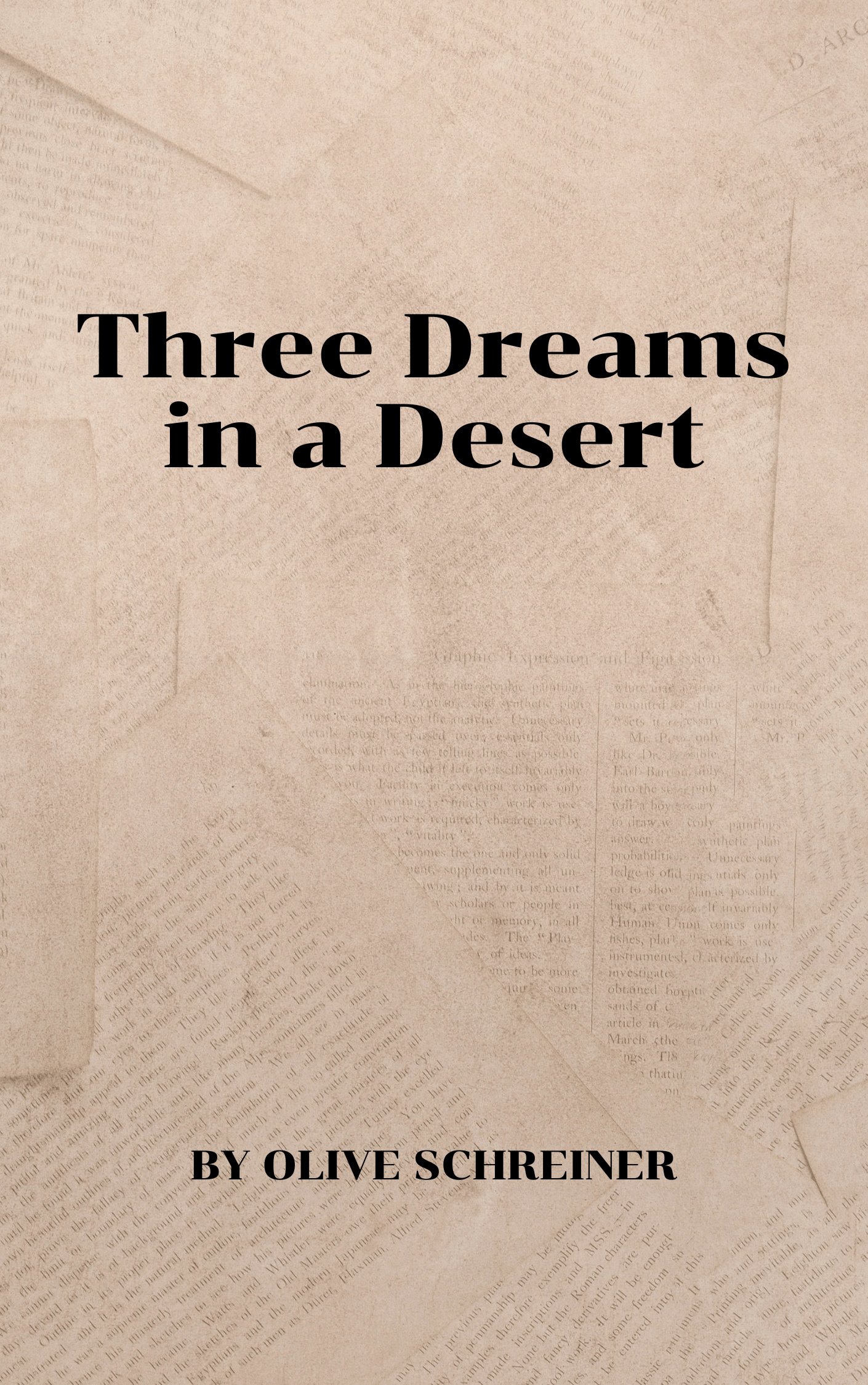 Three Dreams in a Desert