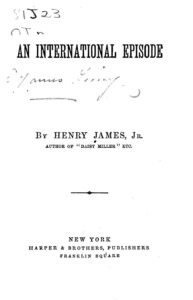 Cover of An International Episode