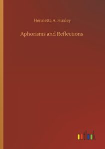 Cover of Aphorisms And Reflections