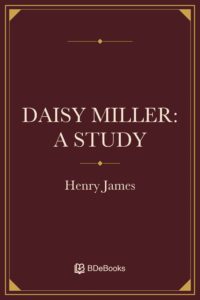 Daisy Miller: A Study, book cover