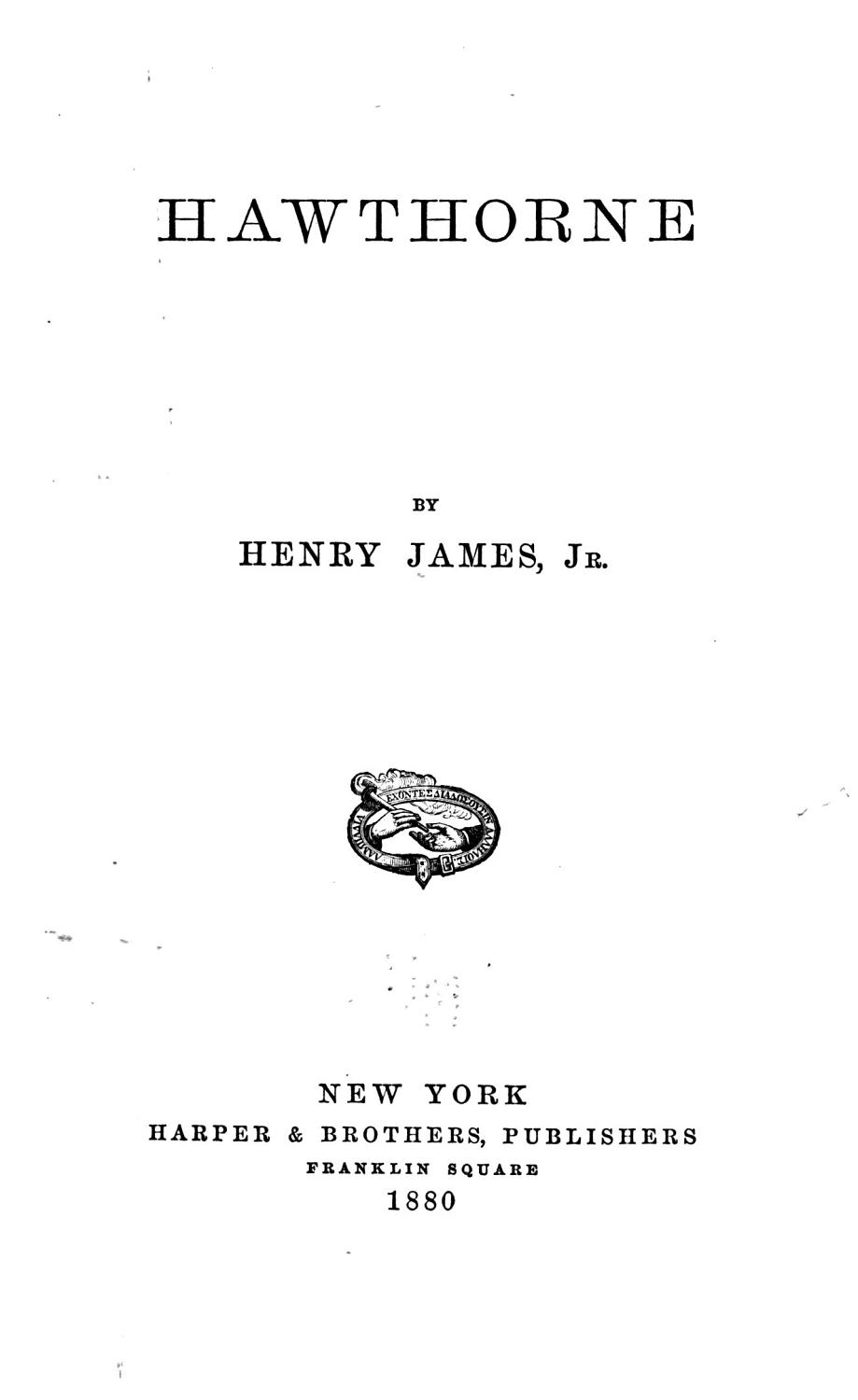 Cover of Hawthorne