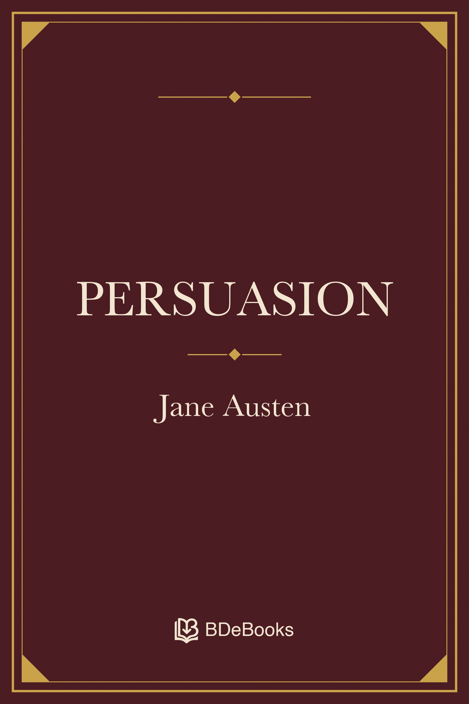 Persuasion. Original BDeBooks cover.