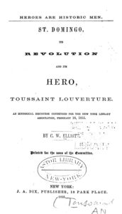 Cover of St. Domingo, Its Revolution And Its Hero, Toussaint Louverture