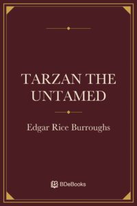 Tarzan the Untamed, book cover