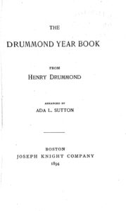 Cover of The Drummond Year Book