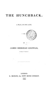 Cover of The Hunchback