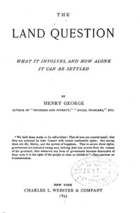 Cover of The Land Question