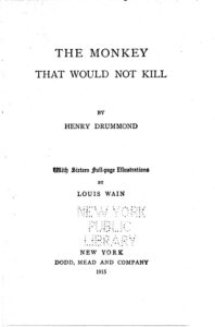 Cover of The Monkey That Would Not Kill