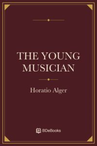 The Young Musician by Horatio Alger, book cover