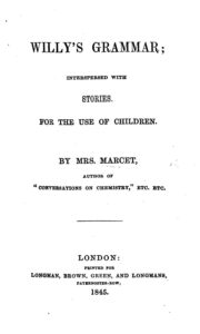 Cover of Willy’s Grammar