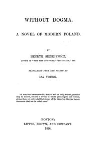 Cover of Without Dogma