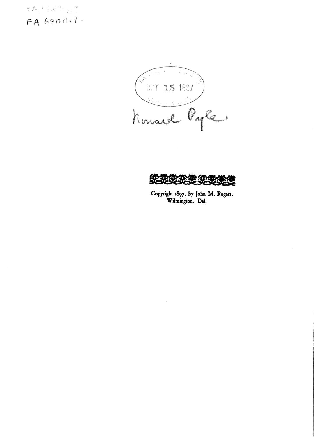 Cover of A Catalogue of Drawings Illustrating the Life of Gen. Washington, and of Colonial Life