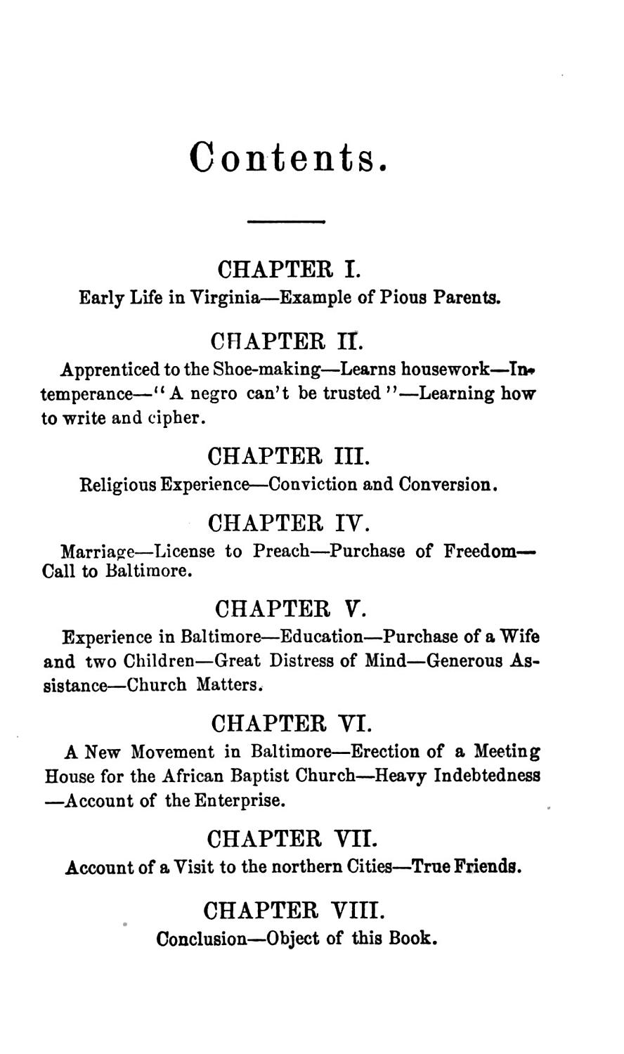 Cover of A Narrative of the Life of Rev. Noah Davis