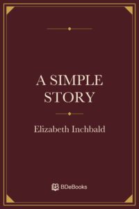 A Simple Story. Original BDeBooks cover.