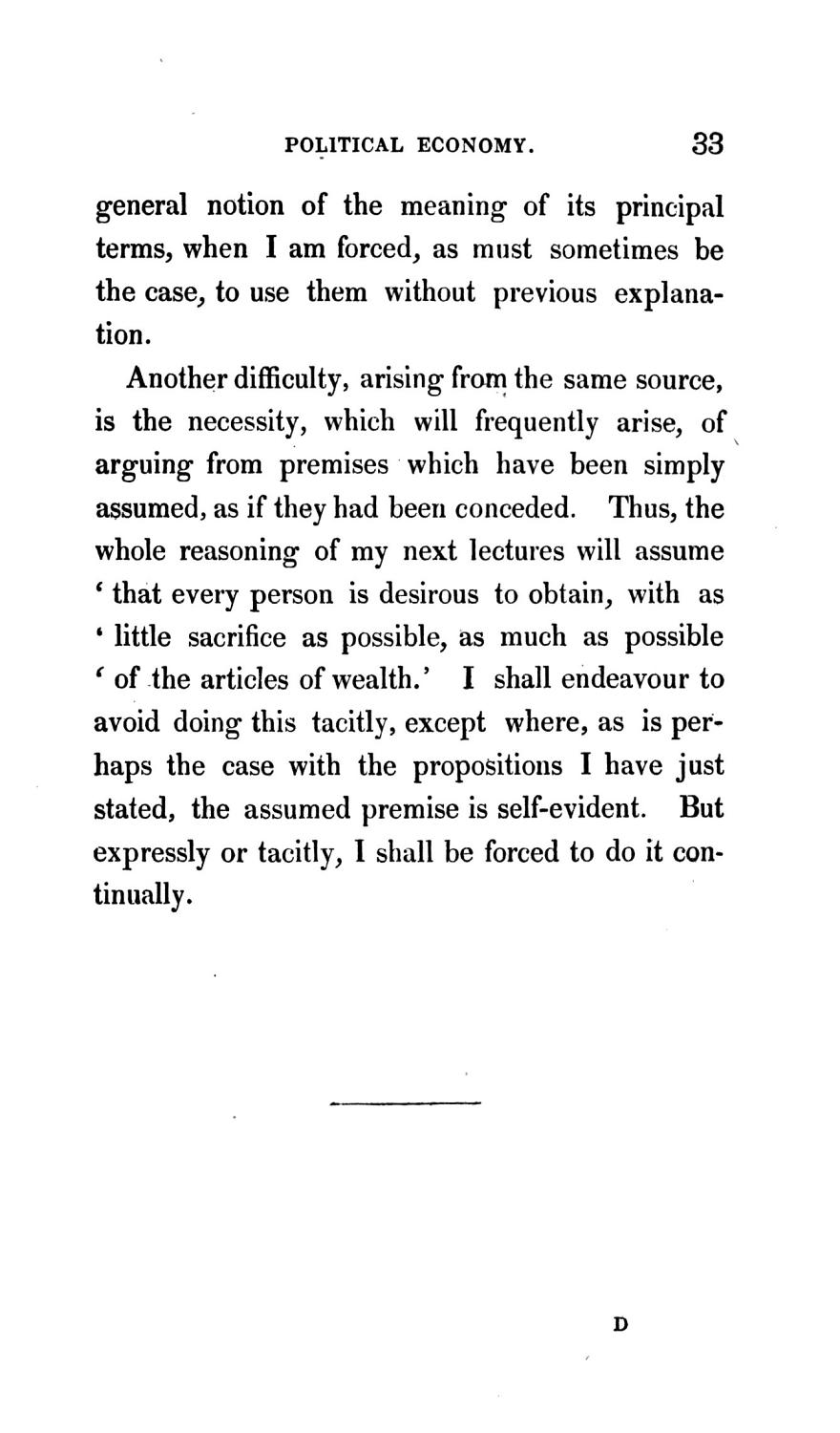 Cover of An Introductory Lecture On Political Economy