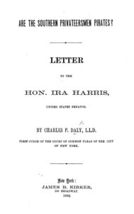 Cover of Are the Southern Privateersmen Pirates?
