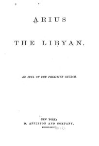 Cover of Arius the Libyan