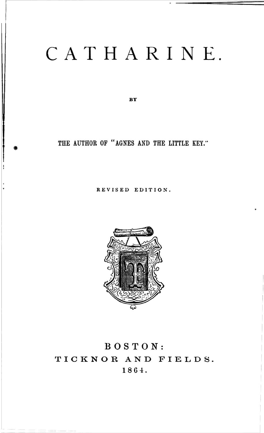 Cover of Catharine
