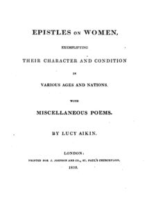 Cover of Epistles On Women