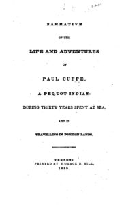 Cover of Narrative Of The Life And Adventures Of Paul Cuffe