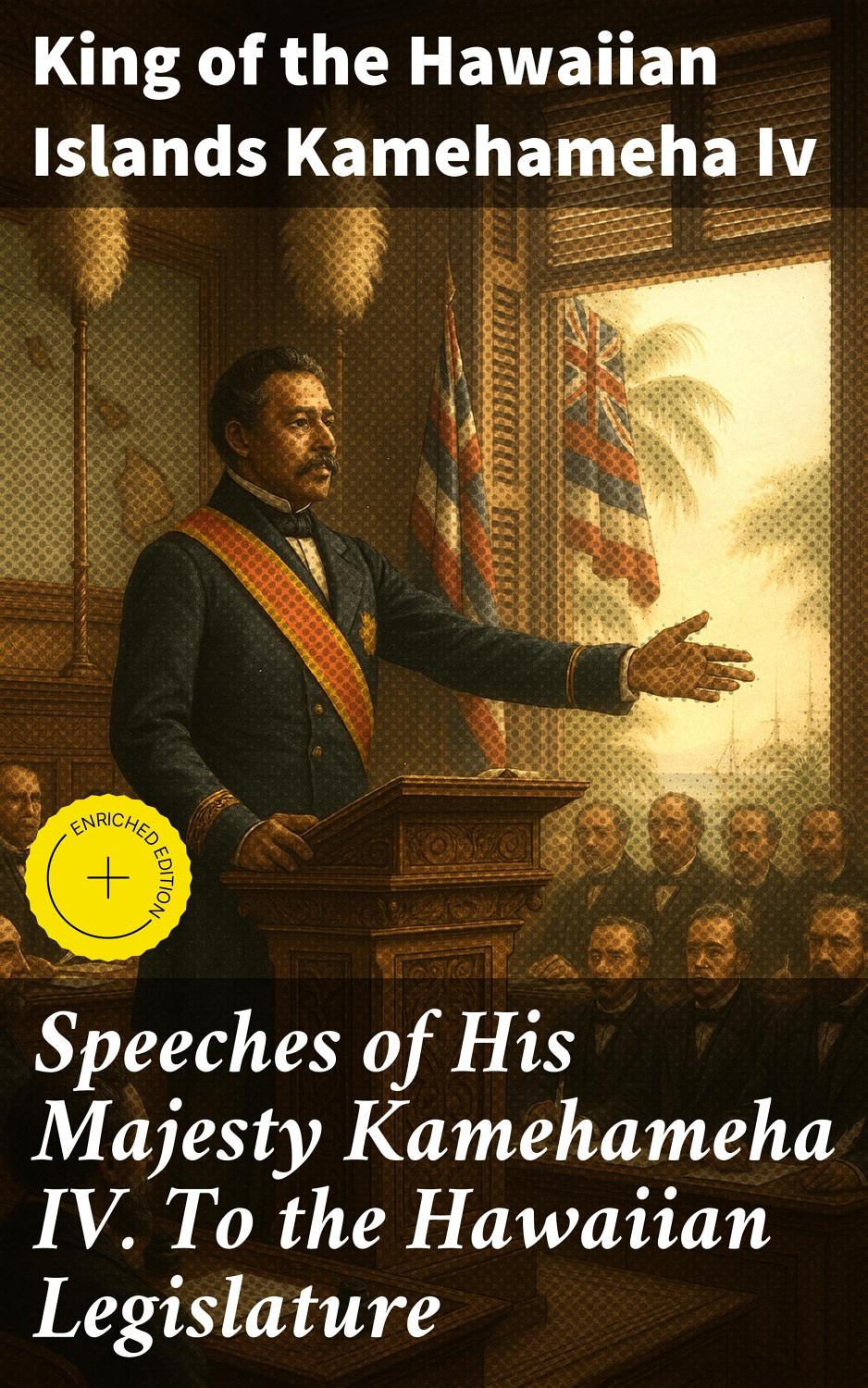 Cover of Speeches of His Majesty Kamehameha IV