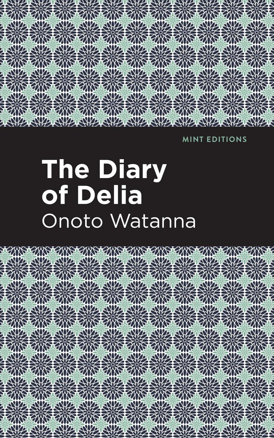 Cover of The diary of Delia
