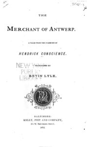 Cover of The Merchant of Antwerp
