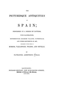 Cover of The Picturesque Antiquities of Spain