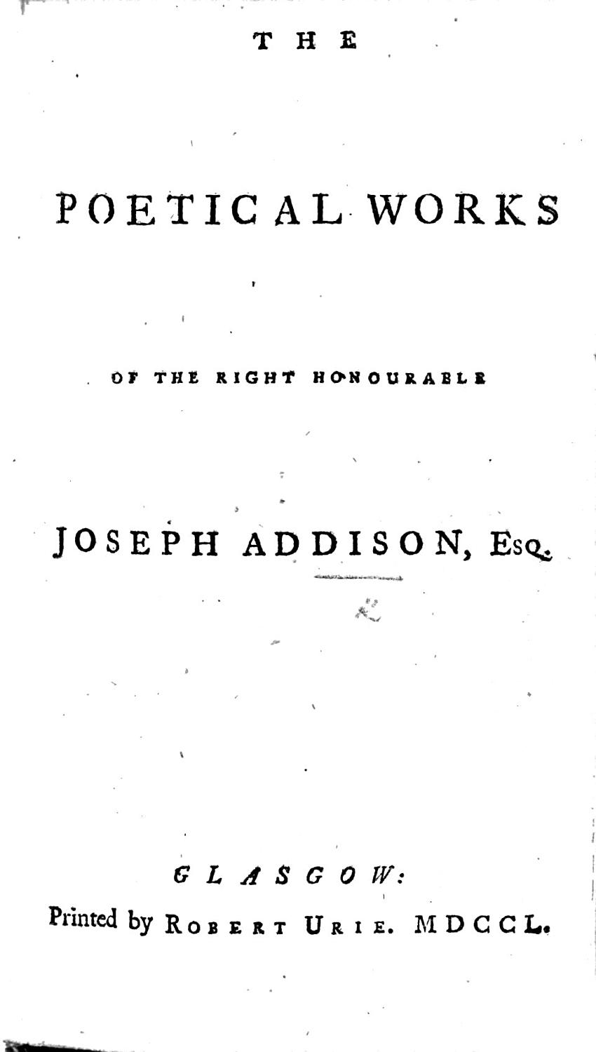 Cover of The Poetical Works of