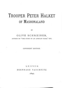 Cover of Trooper Peter Halket of Mashonaland