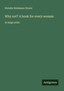 Cover of Why Not? A Book For Every Woman