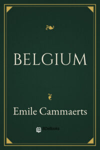Belgium by Emile Cammaerts, book cover