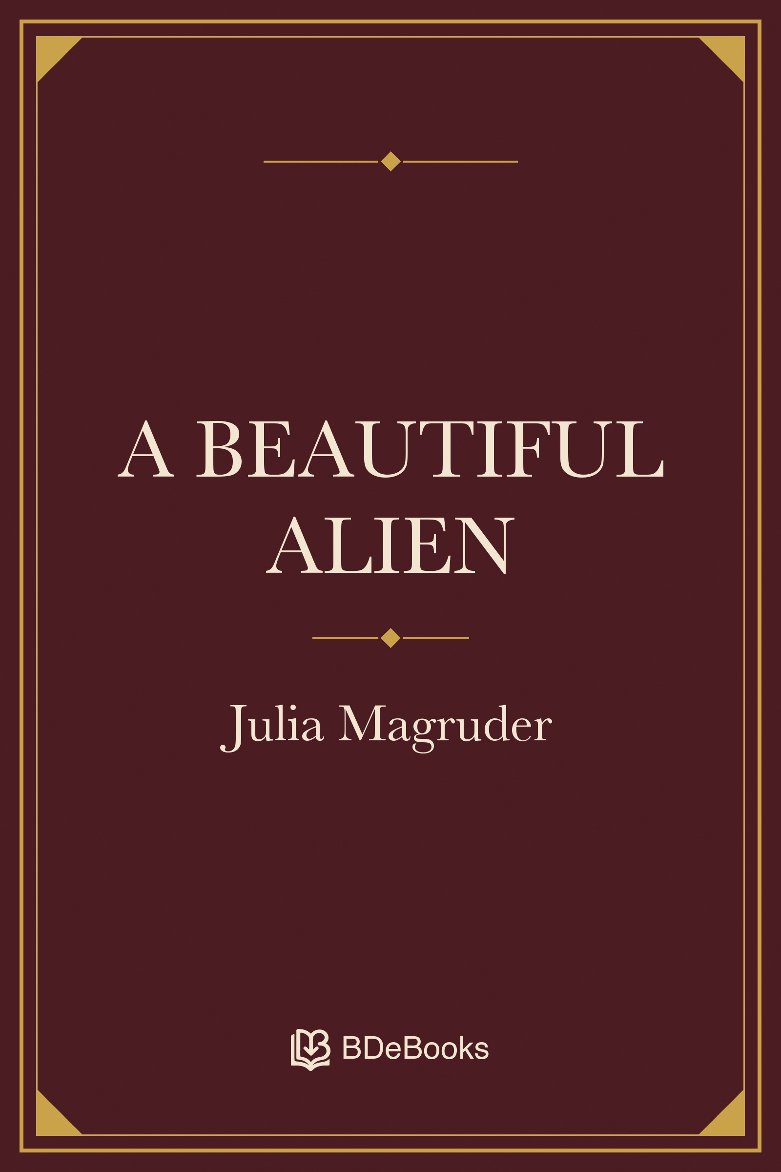 A Beautiful Alien. Original BDeBooks cover.