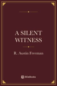 A Silent Witness. Original BDeBooks cover.