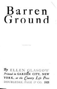 Barren Ground Pg66191