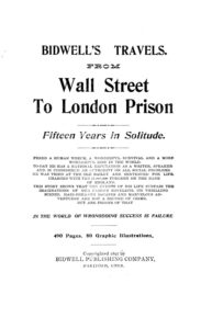 Bidwells Travels From Wall Street To London Prison Pg24739