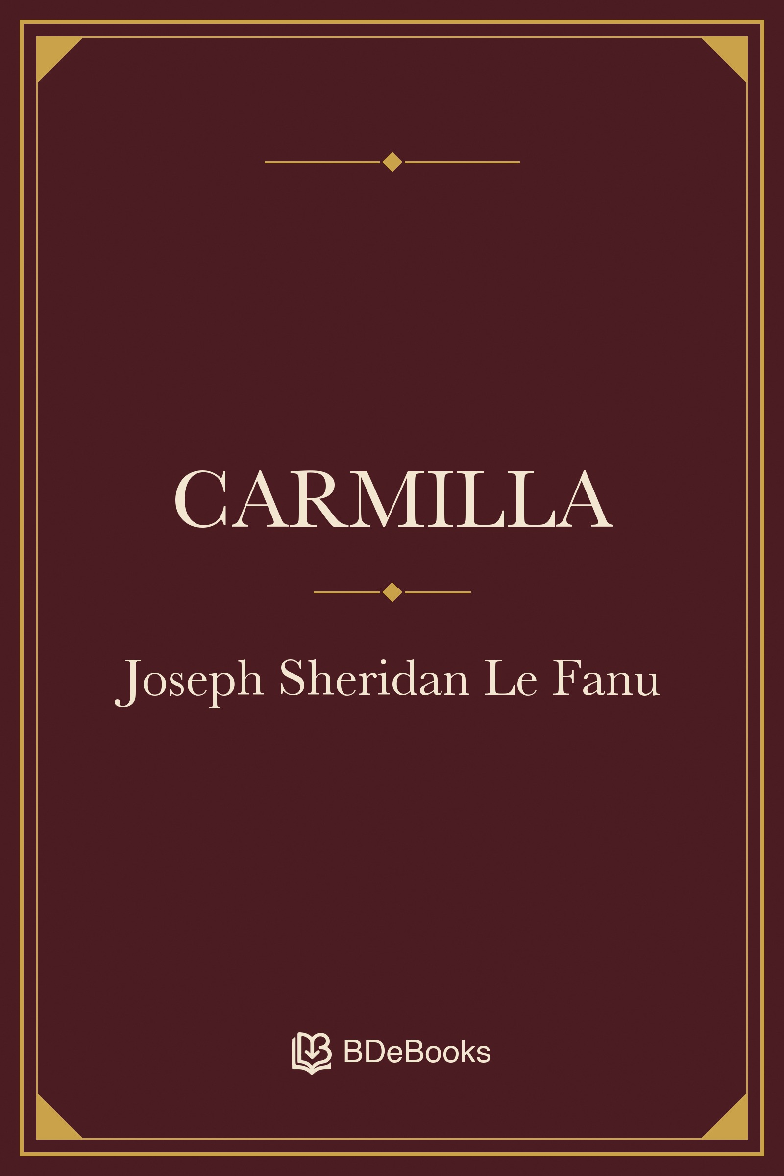 Carmilla. Original BDeBooks cover.