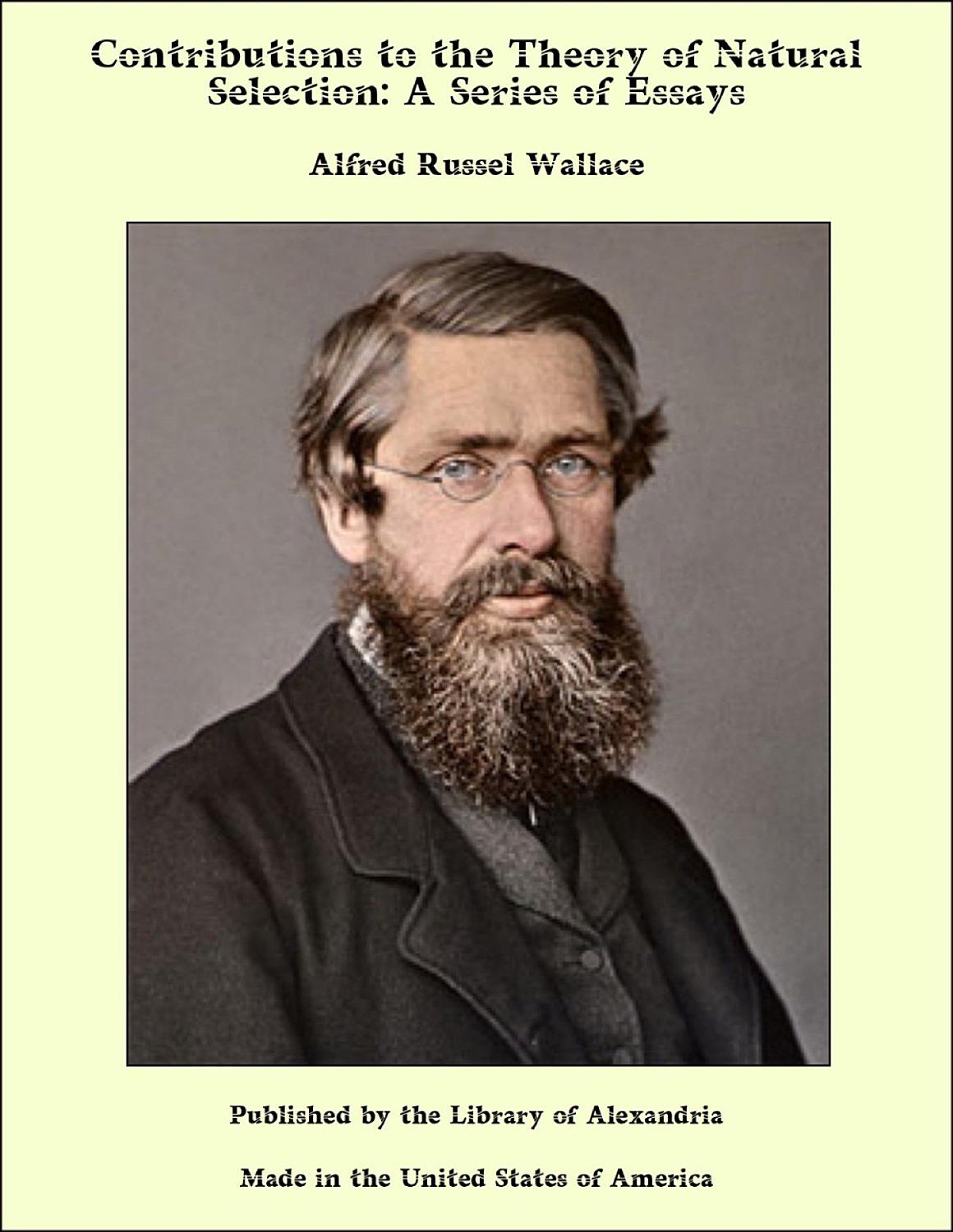 Contributions To The Theory Of Natural Selection Hires